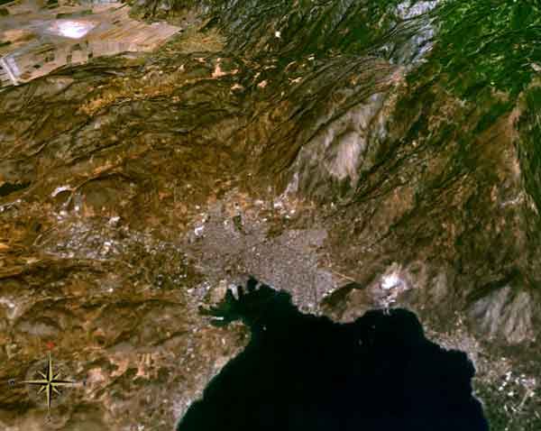 Volos Satellitenbild