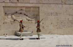 Grabmal des unbekannten Soldaten, Syntagmaplatz Athen