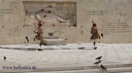 Grabmal des unbekannten Soldaten, Syntagmaplatz