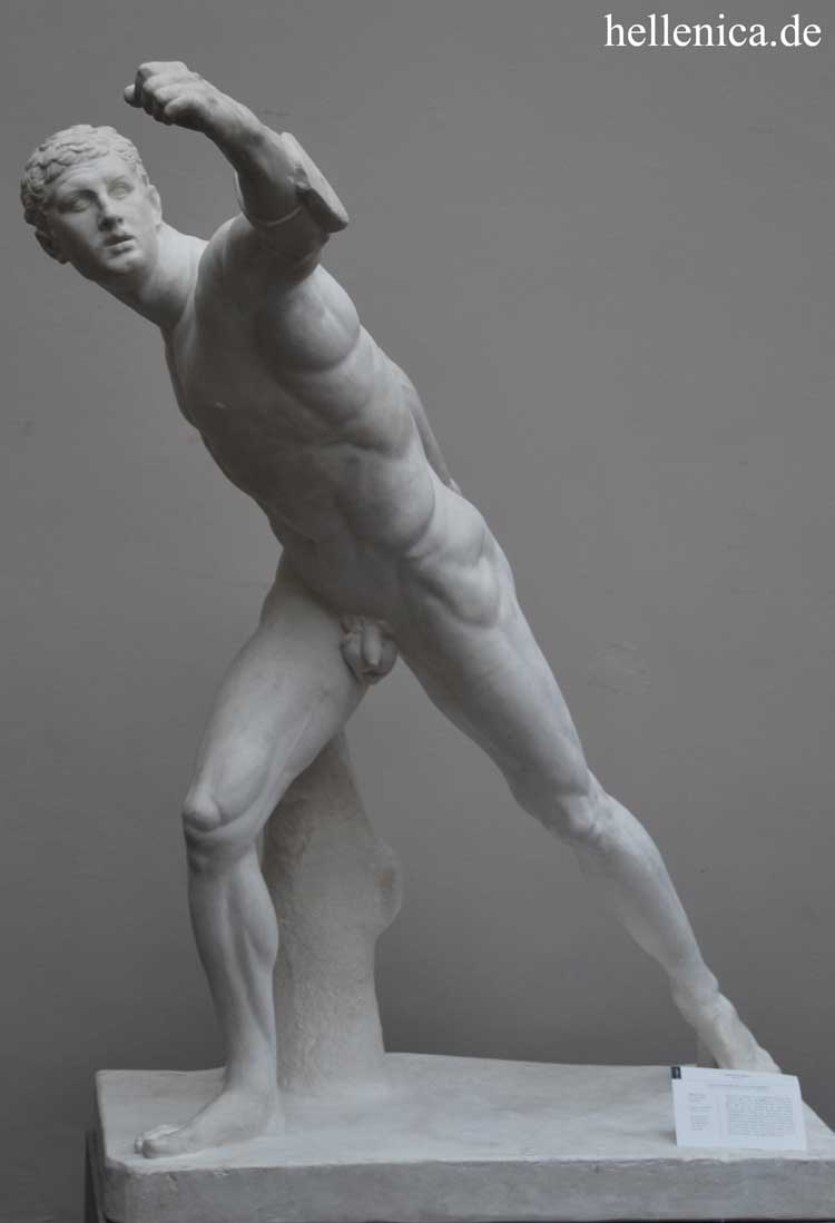 Reconstruction of the Borghese Gladiator