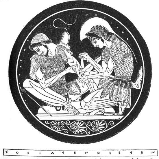Fig. 6. A kylix from the Berlin Museum of about 490 B. C.