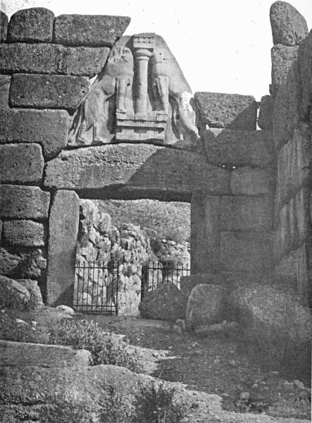 Fig. 1. LION GATE, MYCENAE