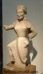 Statue of a Nike. Parian marble. Found in Delos