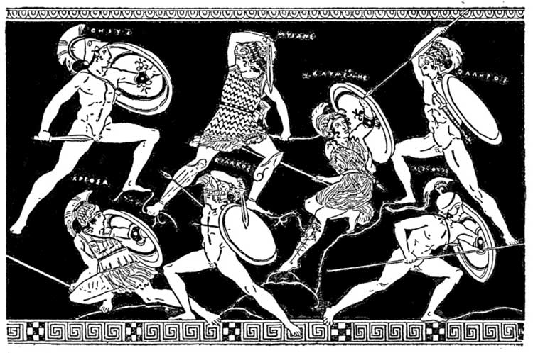 Amazons and Greeks