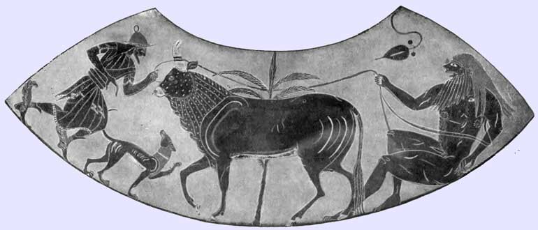 Argus and Hermes, Centaurs