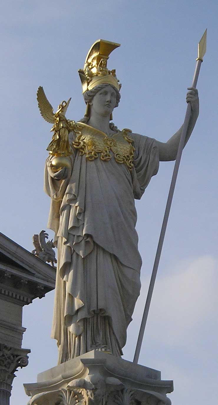 Athena, Vienna Parliament