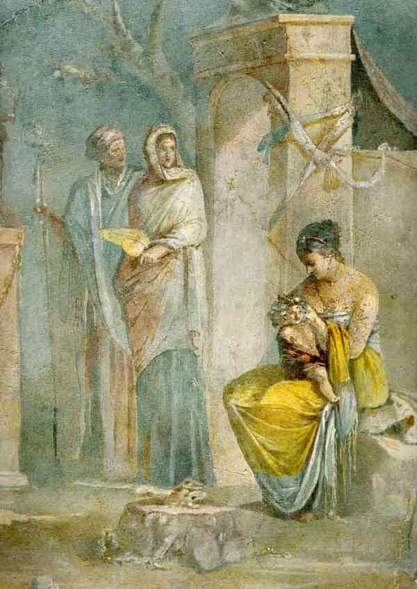 Dionysus and Nymphs, Villa della Farnesina, Rome