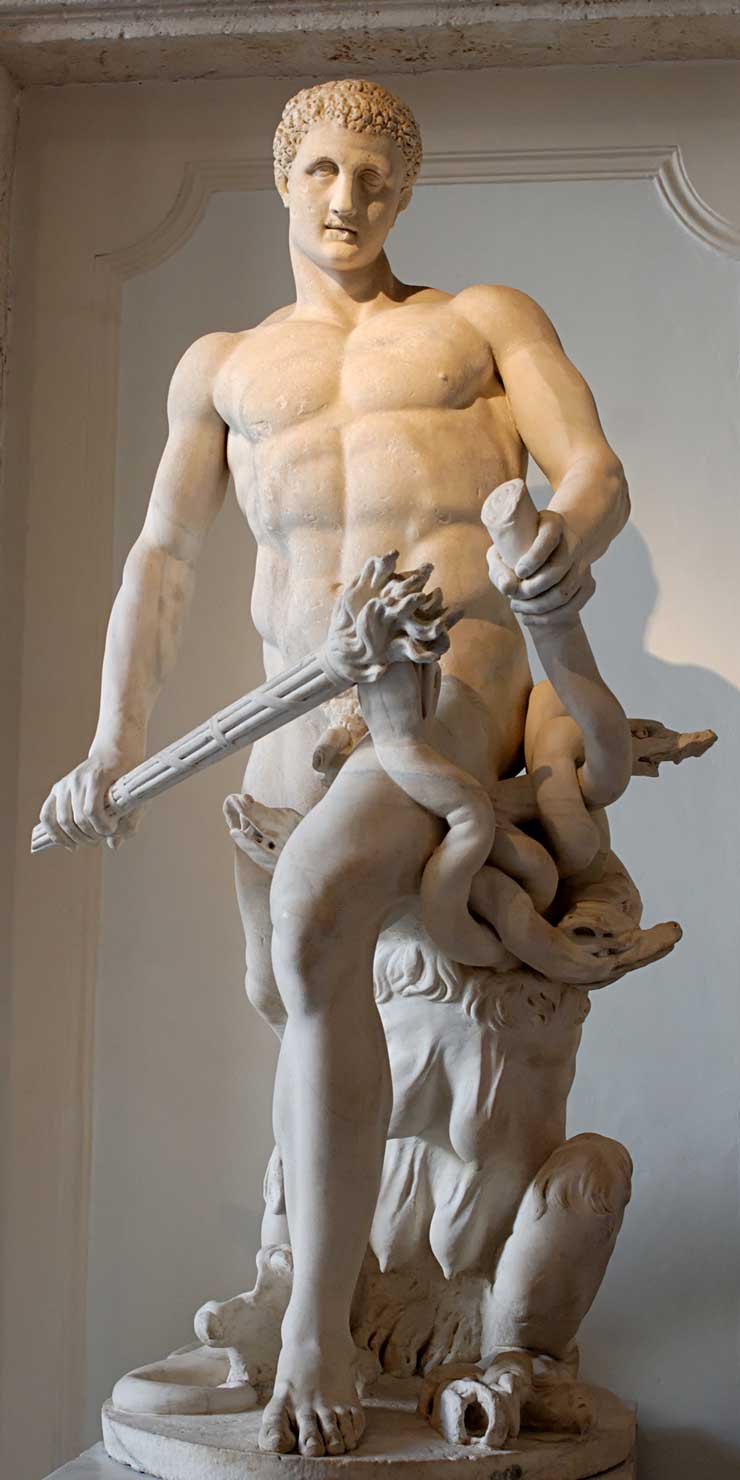 Heracles and the Hydra, Musei Capitolini MC236