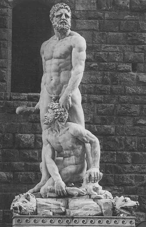 Hercules and Cacus, Baccio Bandinelli