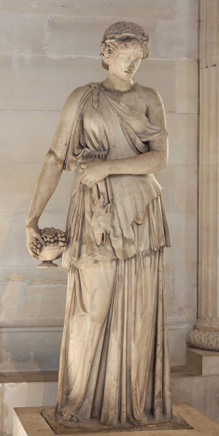 Maenad, Louvre Ma911