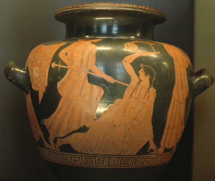 Death of Orpheus, Louvre G416