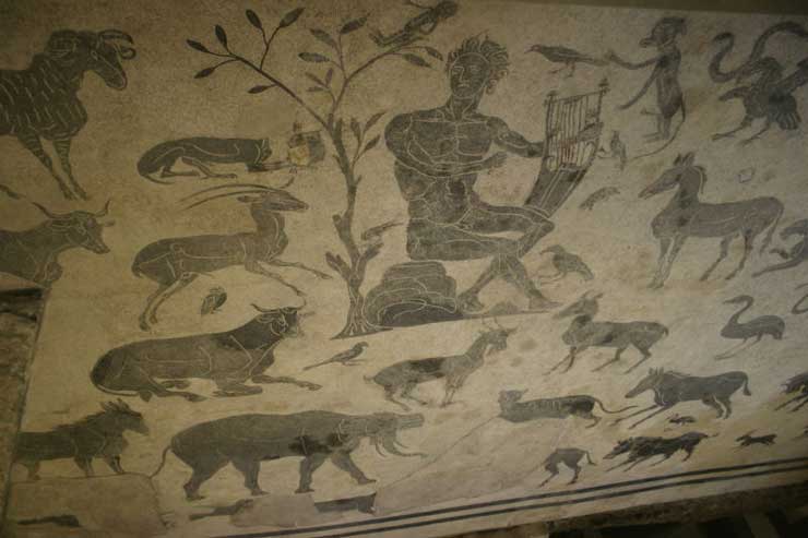 Orpheus and the animals, Perugia