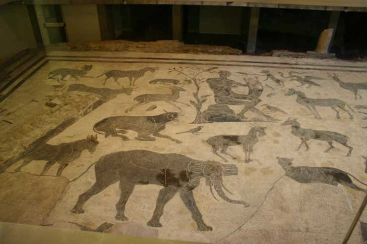 Orpheus and the animals, Perugia