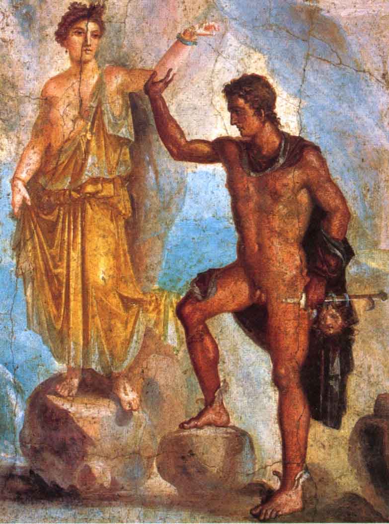 Perseus and Andromeda , Casa dei Dioscuri