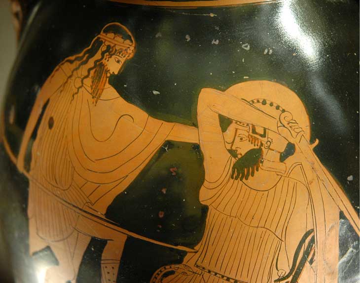 Dionysos Kampf mit einen Giganten , Louvre G 434