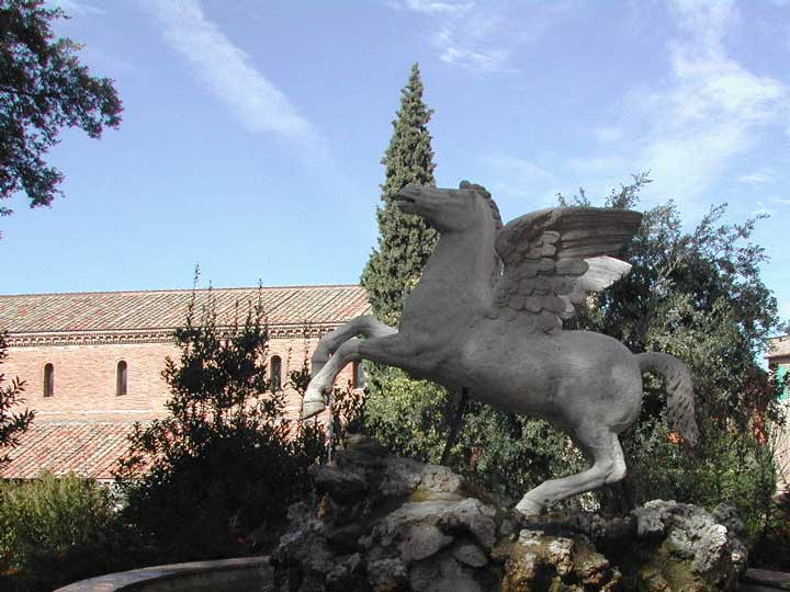 Pegasus Fountain, Tivoli, Villa d'Este