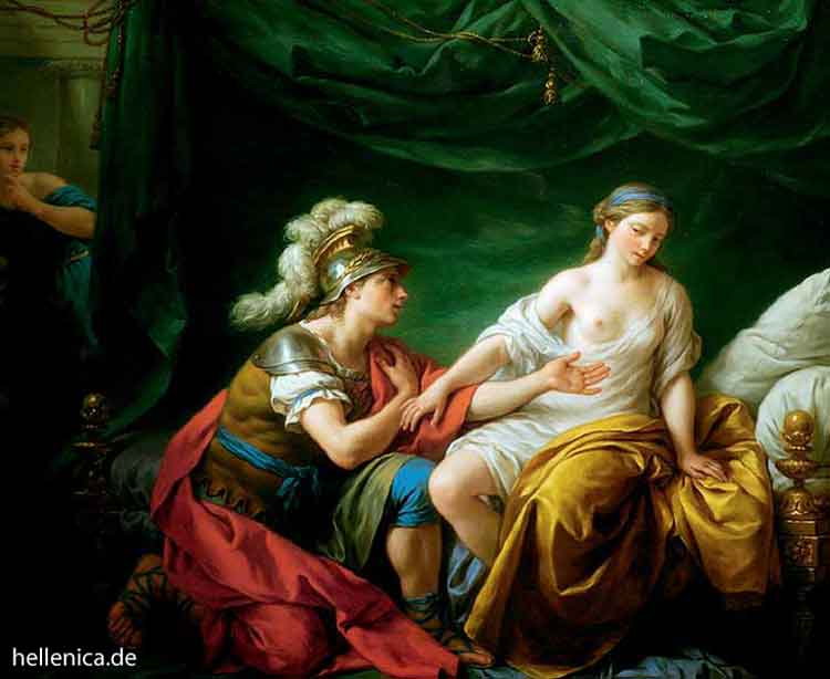 Alcibiades on His Knees Before His Mistress