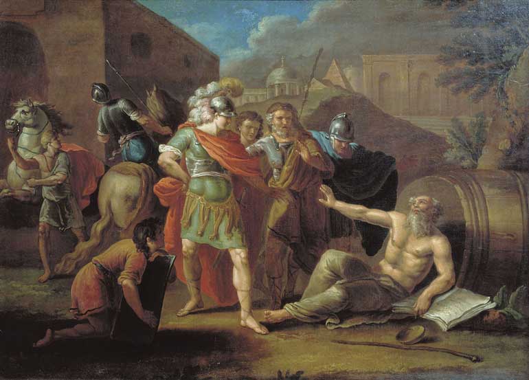 Alexander and Diogenes, Ivan Tupylev