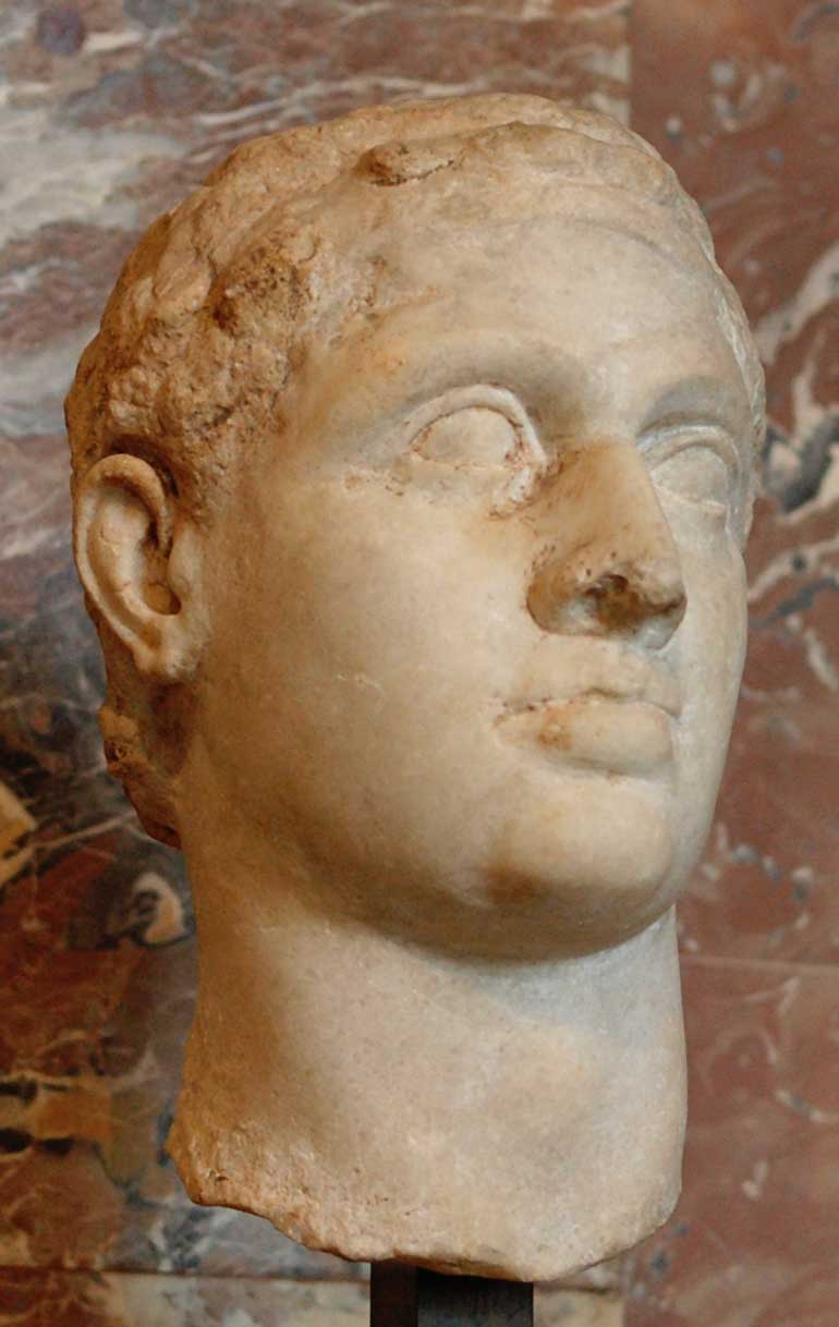 Ptolemy XII Auletes Louvre Ma3449