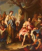 Alexander The Great and Roxana by Pietro Rotari 