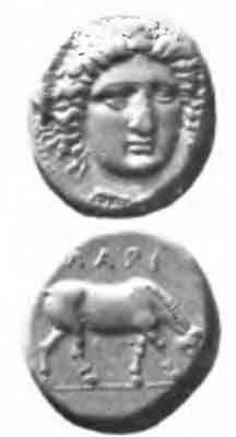 Φίλιππος Β΄, Νύμφη Λάρισα