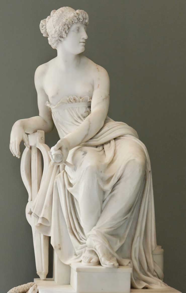 Sappho, Claude Ramey, Louvre RF157