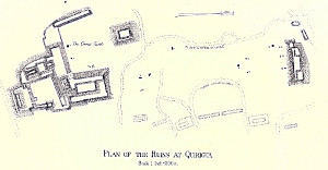 Plan of the ruins at Quirigua