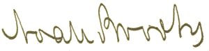 Author signature. Noah Brooks.