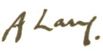 Author signature. Andrew Lang.