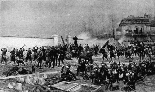 SCENE FROM THE FRANCO-PRUSSIAN WAR.