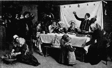 A MARRIAGE FEAST IN BRITTANY.