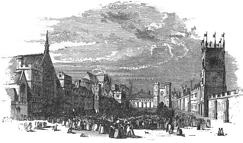 WESTMINSTER IN TIMES OF PUBLIC CELEBRATIONS.