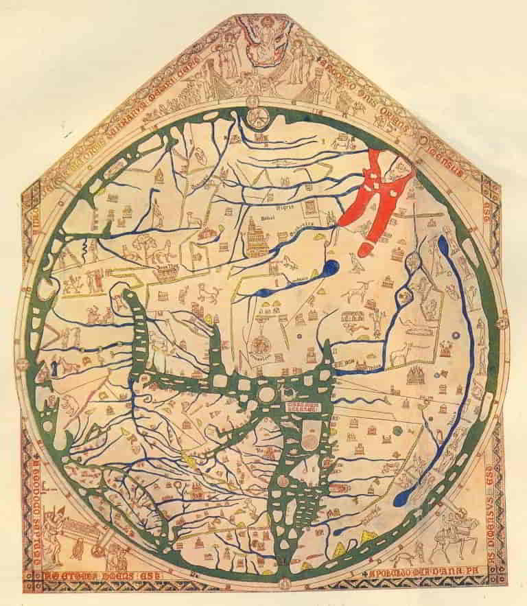 THE HEREFORD MAPPA MUNDI OF 1280
