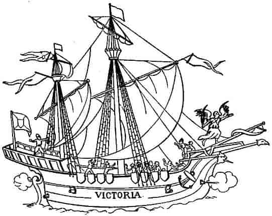 THE FIRST SHIP THAT SAILED ROUND THE WORLD
