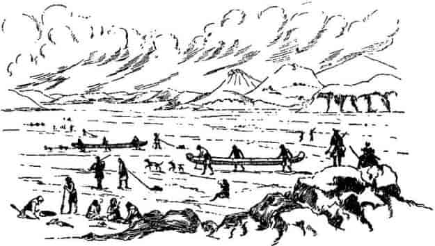 FRANKLIN'S EXPEDITION TO THE POLAR SEA ON THE ICE