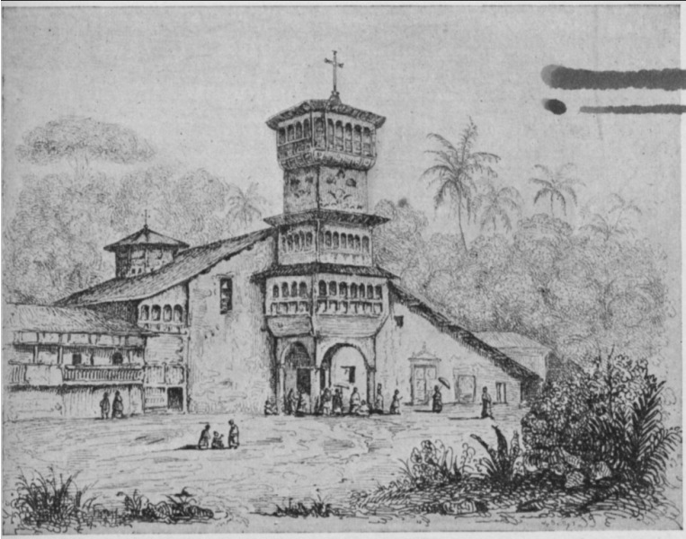 CHURCH OF SANTO DOMINGO AT GUAYAQUIL.