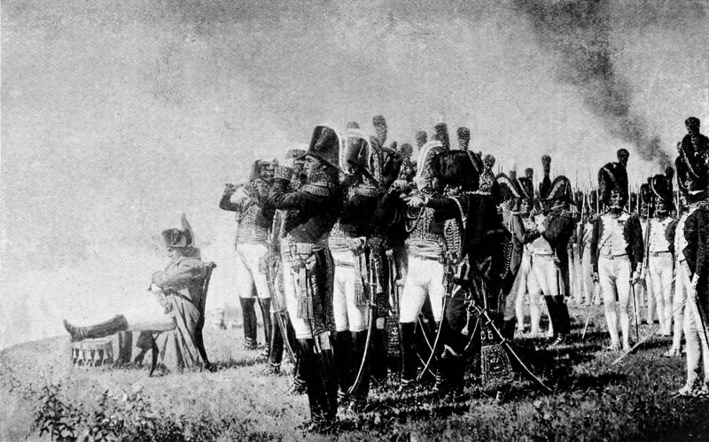 The troops at Borodino