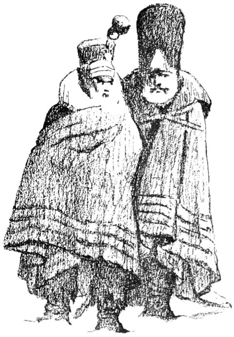 Drawing of French fugitives