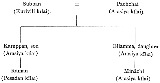 Example of allowable cousin-marriages.