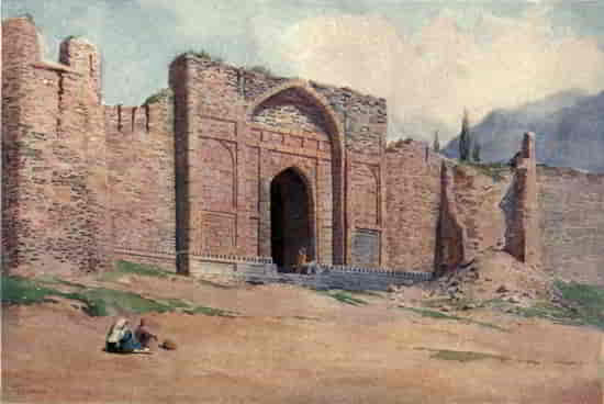 GATE OF THE OUTER WALL, HARI PARBAT FORT, SRINAGAR