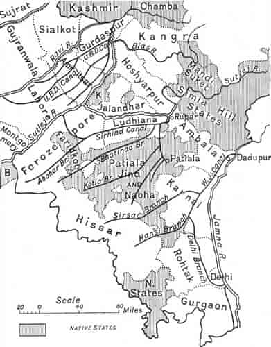 Fig. 45. Map—Older Canals.