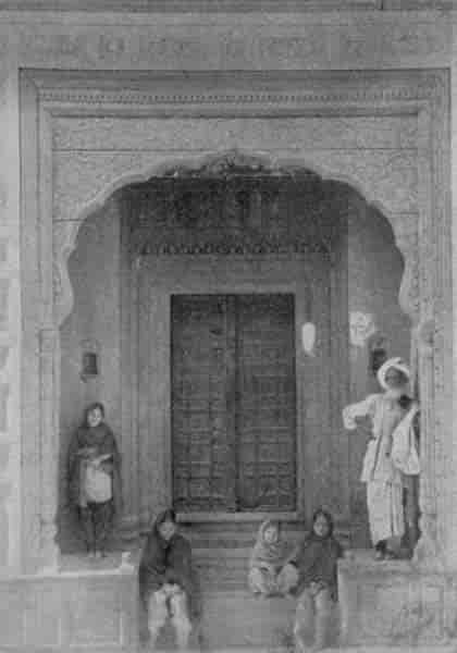 Fig. 52. Carved doorway.