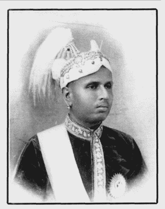Maharajah Of Travancore.
