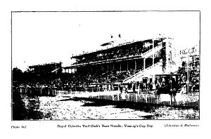 Royal Calcutta Turf Club's Race Stands: Viceroy's Cup Day. 