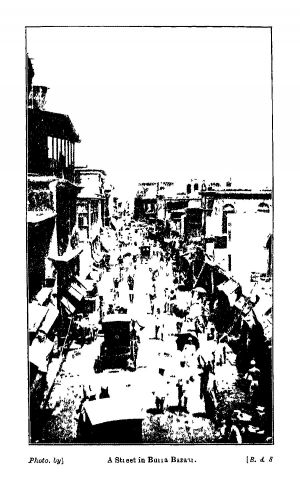 A Street in Burra Bazaar. 