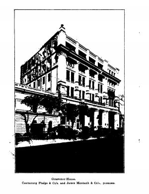 Grosvenor House. Containing Phelps & Co's, and James Monteith & Co's., premises. 