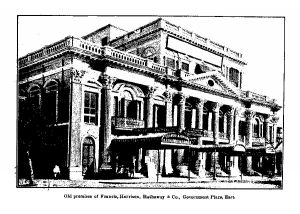 Old premises of Francis, Harrison, Hathaway & Co., Government Place, East. 