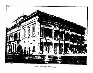 The Old Royal Exchange.