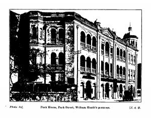 Park House, Park Street, William Heath's premises. 