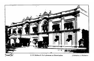 G.F. Kellner & Co.'s premises in Chowringhee 